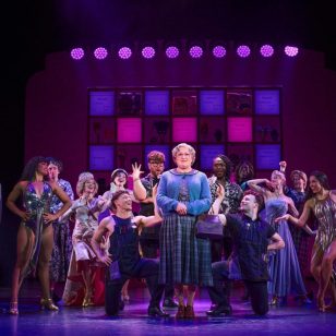 The cast of Mrs. Doubtfire - Photo by Matt Crockett The cast of Mrs. Doubtfire - Photo by Matt Crockett